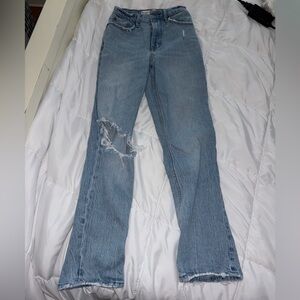 Abercrombie & Fitch Light Blue Flare Jeans
